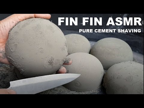 ASMR : Pure Cement Shaving + Powder Play #202