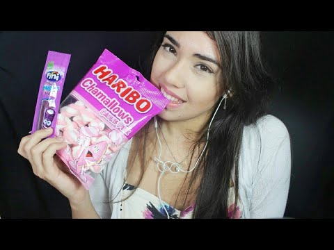 ASMR GOSTOSO - COMEND♥ MARSHMALLOW 👅 Eating Sounds M♥UTH Sounds