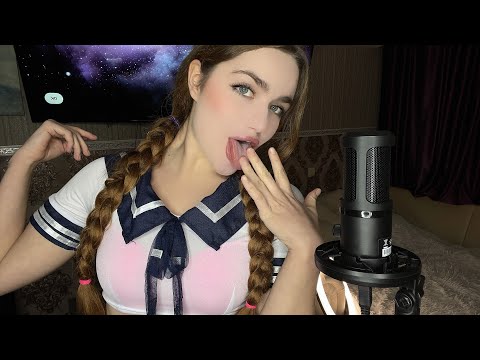 ASMR AGGRESSIVE AND FAST SPIT PAINTING drool and spit ACMP