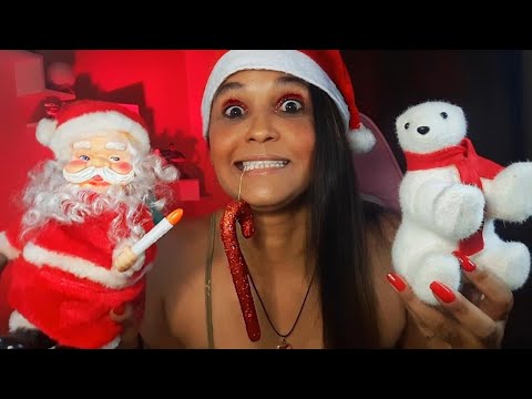 ASMR durma em 10 minutos com COISINHAS DE NATAL 🎅🎄