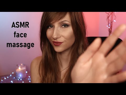 ASMR face massage [ROLEPLAY] (personal attention, face touching, hand movements, cleaning, spa)