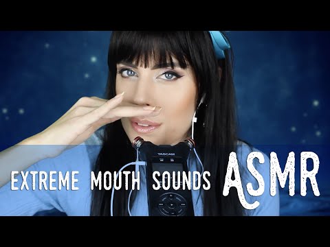 ASMR ita - 💋 EXTREME MOUTH SOUNDS con il TASCAM (Intense Whispering)