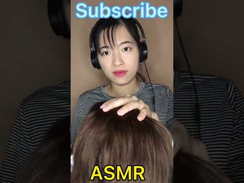 ASMR Massage head scalp Relax Whispers Sounds #shorts #satisfying #scalping