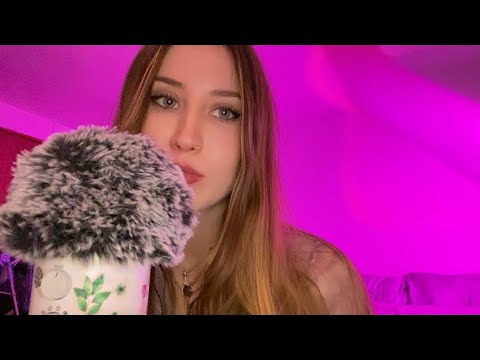 asmr | sensitive clicky whispering whilst reading a book | semi inaudible whispers