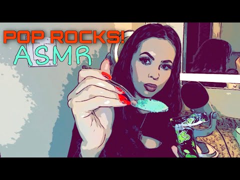 ASMR | animation eating POP ROCKS!! Very crunchy !! |Caricatura Comiendo crujiente!!