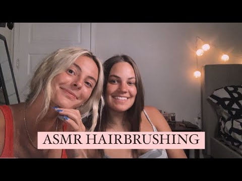 ASMR | Hair & Skin Brushing 🤩