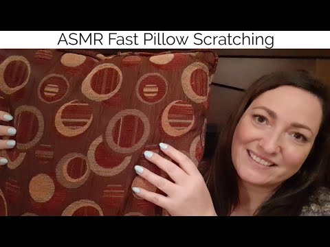ASMR Fast Pillow Scratching
