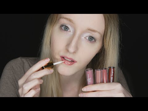 ASMR Lipgloss Application | Tingly Mouth Sounds