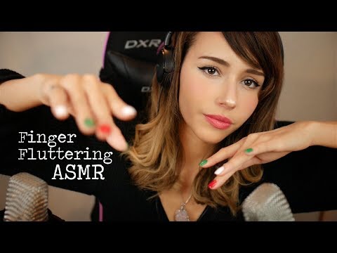 ASMR Fluttering Fingers to Reduce Stress & Anxiety ~ whispering you to relax ~