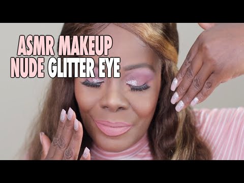 Nude Dash Of Glitter MAKEUP ASMR Chewing Gum