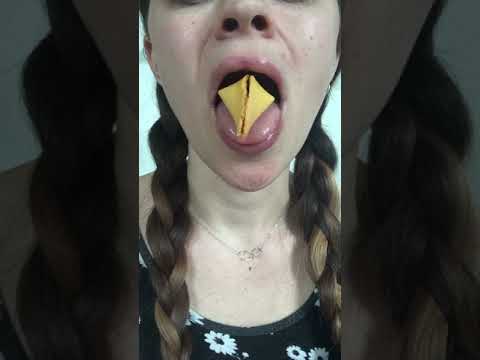 ASMR 🥠🥠🥠 CRUNCH Teeth Satisfying mouth sounds chewing eating show #shorts