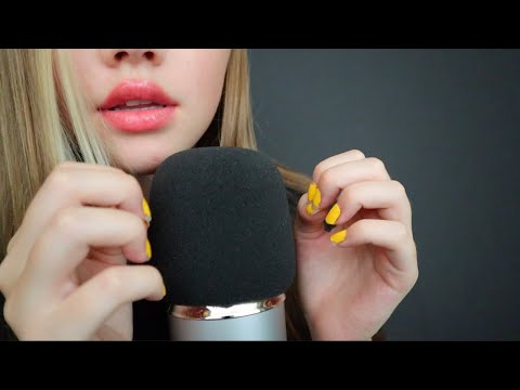 ASMR| UP CLOSE MOUTH SOUNDS WITH HAND SOUNDS + NAIL TAPPING