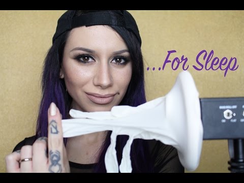 ASMR Binaural Triggers for Sleep | Tapping Scratching Touching Gloves 3DIO