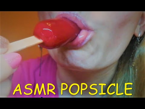 😋😋 ASMR popsicle ~ eating sounds