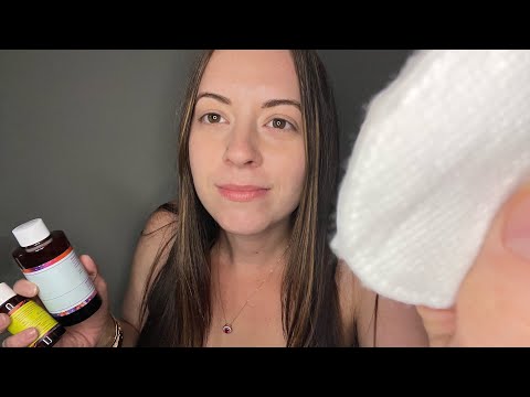 ASMR Skincare, Brushing Your Hair, and Positive Affirmations Before Bed