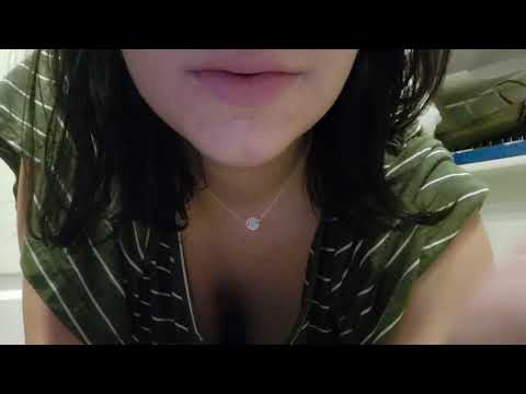 FLIRTY ASMR RELAXES YOU (whispering, mouth sounds, scratching, skin sounds)