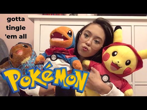 ASMR | Fast Aggressive Pokemon Triggers | unpredictable random tapping, scratching, repeating words