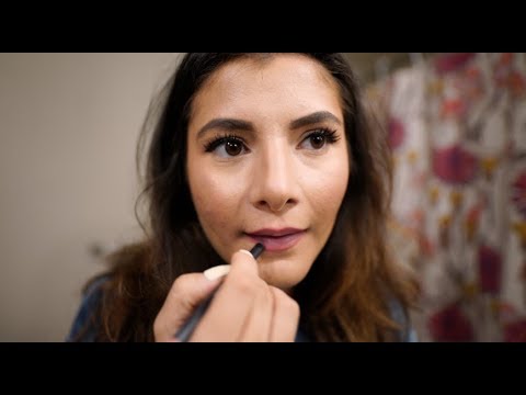 ASMR Night Out Makeup Routine | Blue Yeti Microphone
