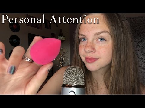 ASMR Personal Attention Triggers (Lotion, FaceMask, Brushing)