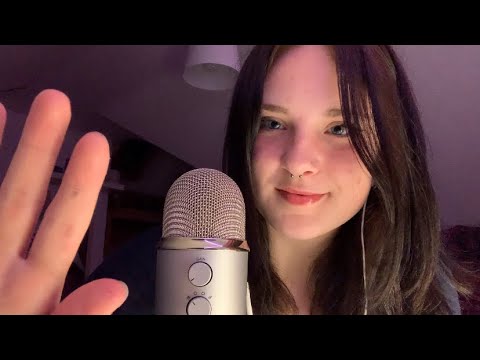 ASMR mouth sounds and hand movements 👅👏