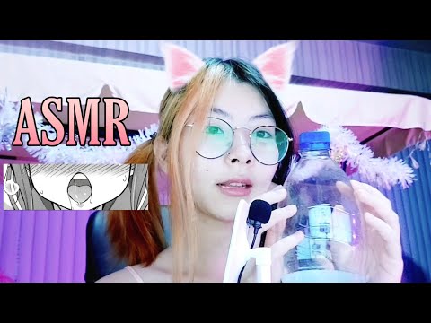 ASMR 😛 Mouth Sounds | Tapping | Cap,Lid | Plastic Sounds