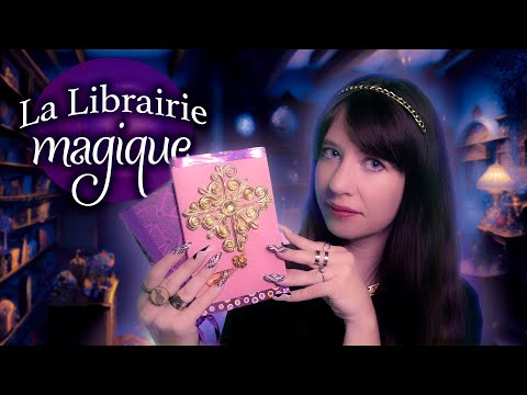 ASMR Roleplay ✨📚 Découvrez les Secrets de la Librairie Bibliothèque Magique de Ondi l'encheteresse 🔮
