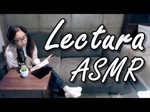 Lectura ASMR para dormir | ASMR reading in spanish | 스페인어로 읽는 ASMR x3 | ASMR VIDEOS
