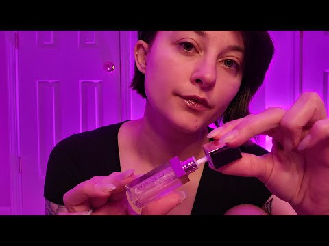 ASMR | Lip Gloss Collection // Package Tapping // Lid Sounds // Mouth Sounds
