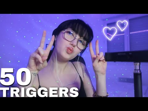 ASMR: 50 Triggers in 15 Minutes 🥴