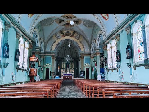 ASMR NA IGREJA | SUSSURROS E ORAÇÃO INAUDÍVEL (ASMR in the Church - Inaudible Praying PTBR)