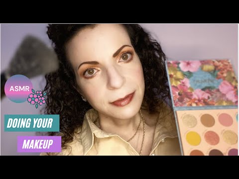 ASMR Doing Your Makeup (Layered Sounds, Personal Attention, Realistic)