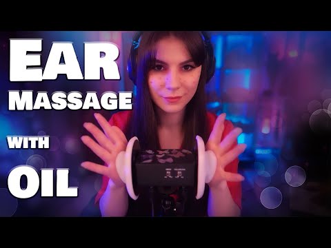 ASMR Ear Massage with Oil 💎 No Talking