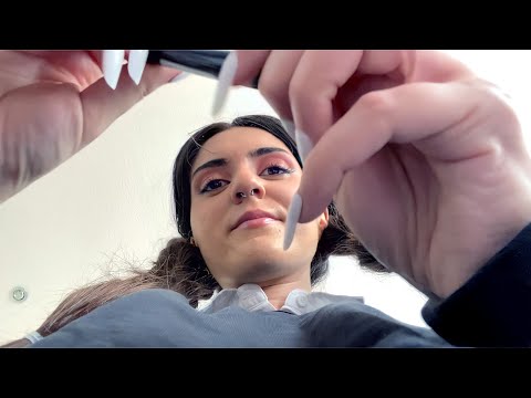 POV You’re laying on my lap ~ ASMR head massage & personal attention triggers