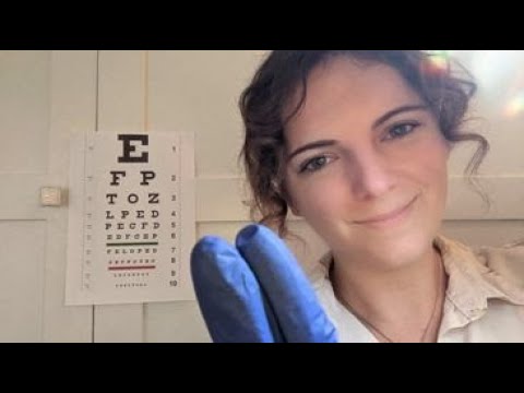 ASMR | Eye Exam | Optometrist Soft Spoken Roleplay 👩‍⚕️