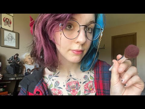 Asmr can I stipple your face? (personal attention,word repetition)