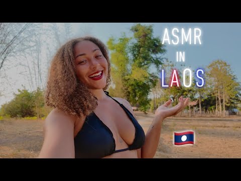 ASMR In The Countryside of LAOS 🇱🇦🌾(100% peaceful sounds & asmr with animals) 🐮🐥