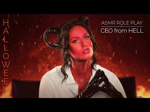 MEET THE CEO FROM THE UNDERWORLD | ASMR | HALLOWEEN ROLE PLAY (Sponsored by Raycon)