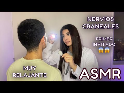 ASMR REAL - Examen de Nervios Craneales (español) / Roleplay de doctora de PERSONA REAL