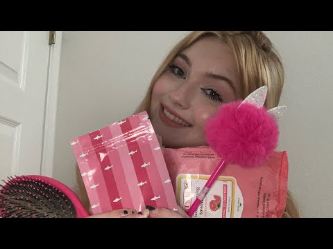asmr pink themed video ♡ (AGGRESSIVE & FAST triggers)