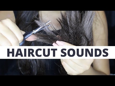 ASMR HAIRCUT SOUNDS (NO TALKING)