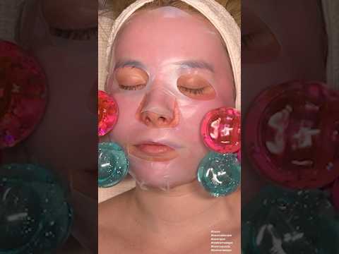 Face Mask + Ice Globes ASMR Facial