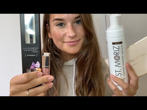 ASMR German Drugstore Haul | Show And Tell With Tapping And Scratching