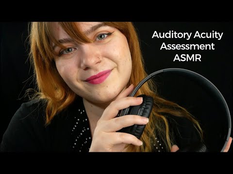 Auditory Acuity Assessment—How Sensitive is Your Hearing? 🎧 ASMR Soft Spoken & Whisper Hearing Test