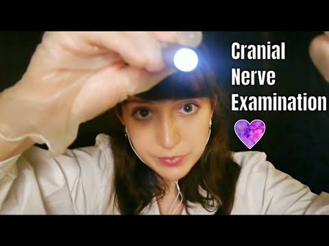 ⭐ASMR Cranial Nerve Exam DOCTOR ROLEPLAY 👩‍⚕️ (Personal Attention, Soft Spoken, Light Triggers)