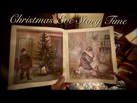 ASMR Christmas Eve Storytime (Soft Spoken) Santa Claus & His Works (Vintage Book page turning)
