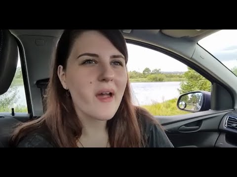 ASMR - Coffee Hard Candy and Car Chat BY THE LAKE 🏞