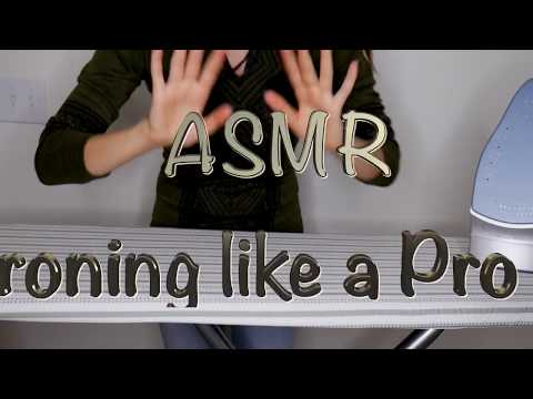 ASMR Relaxing Ironing