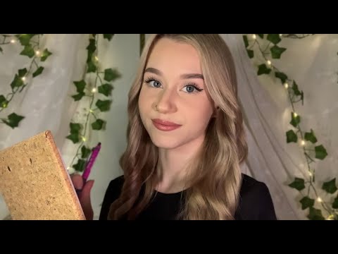 ASMR | Asking You Detailed/Personal Questions (Interviewing You, Writing Sounds, Whispered)