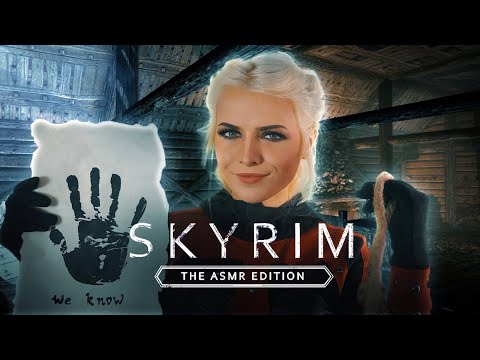Astrid Kidnaps You To Join The Dark Brotherhood | Skyrim ASMR Edition