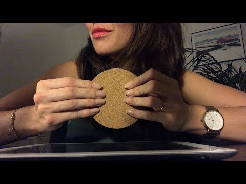 ASMR - Lo-Fi Fast iPad Tapping - iPhone Tapping - Camera Tapping - Cork and Leather - No Talking